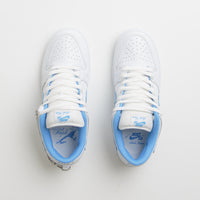 Nike SB x Nicole Hause Dunk Low Shoes - White / University Blue / White / Midnight Navy / Pure Platinum thumbnail