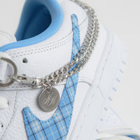 Nike SB x Nicole Hause Dunk Low Shoes - White / University Blue / White / Midnight Navy / Pure Platinum thumbnail