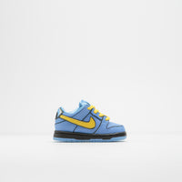 Nike SB x Powerpuff Girls Dunk Low Pro 'Bubbles' (Toddler) Shoes - University Blue / Tour Yellow thumbnail