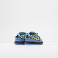 Nike SB x Powerpuff Girls Dunk Low Pro 'Bubbles' (Toddler) Shoes - University Blue / Tour Yellow thumbnail