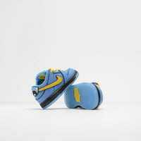 Nike SB x Powerpuff Girls Dunk Low Pro 'Bubbles' (Toddler) Shoes - University Blue / Tour Yellow thumbnail