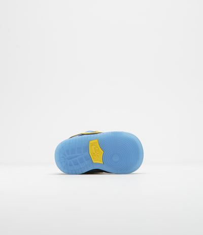 Nike SB x Powerpuff Girls Dunk Low Pro 'Bubbles' (Toddler) Shoes - University Blue / Tour Yellow