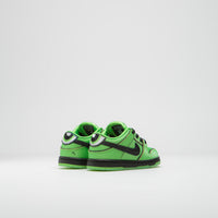 Nike SB x Powerpuff Girls Dunk Low Pro 'Buttercup' (Toddler) Shoes - Mean Green / Black - Mean Green - Lotus Pink thumbnail