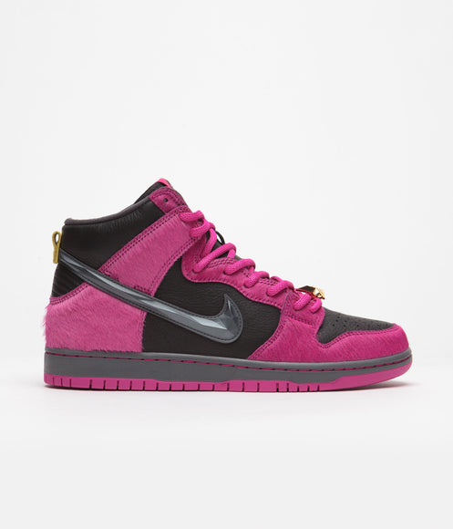 Chaussures Nike Air Force 1 pour Femme Gris | Active Pink / Black