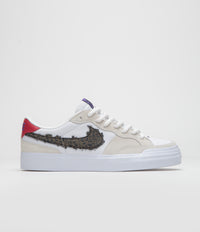 Nike SB x Sky Brown Pogo Plus Shoes - Sail / White - Gym Red - Black