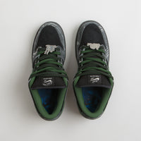 Nike SB x There Skateboards Dunk Low Shoes - Black / Gorge Green - Summit White thumbnail