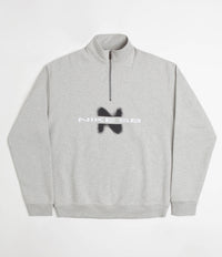 Nike SB Y2K 1/2 Zip Sweatshirt - Grey Heather / Black