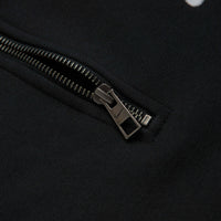 Nike Solo Swoosh 1/4 Zip Sweatshirt - Black / White thumbnail