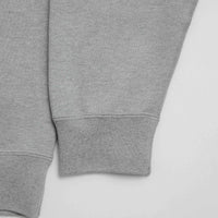 Nike Solo Swoosh Crewneck Sweatshirt - Dark Grey Heather / White thumbnail