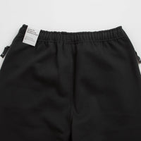 Nike Solo Swoosh Open Hem Sweatpants - Black / White thumbnail