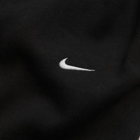 Nike Solo Swoosh Open Hem Sweatpants - Black / White thumbnail