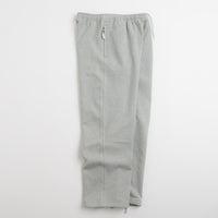 Nike Solo Swoosh Open Hem Sweatpants - Dark Grey Heather / White thumbnail