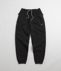 Nike Solo Swoosh Sweatpants - Black / White