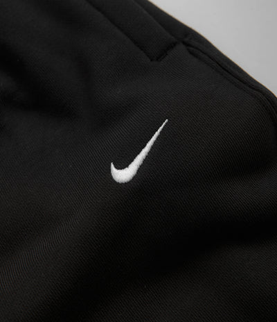 Nike Solo Swoosh Sweatpants - Black / White