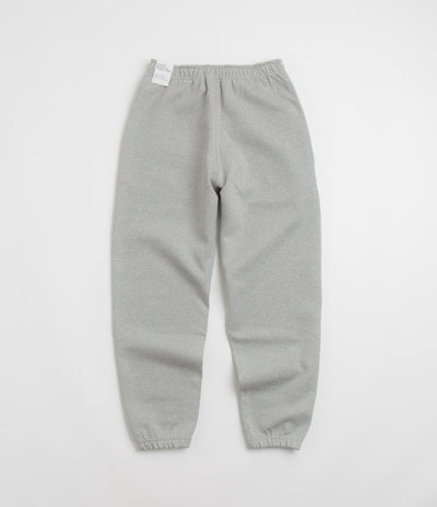 Nike Solo Swoosh Sweatpants - Dark Grey Heather / White