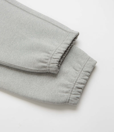 Nike Solo Swoosh Sweatpants - Dark Grey Heather / White