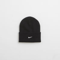 Nike Swoosh Peak Beanie - Black / White thumbnail