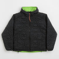 No Problemo Alien-O Quilted Liner Jacket - Black thumbnail