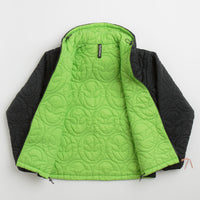 No Problemo Alien-O Quilted Liner Jacket - Black thumbnail