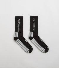 No Problemo Logo Socks - Black