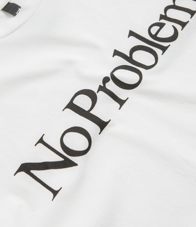 No Problemo Logo T-Shirt - White