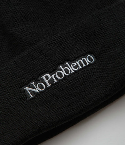 No Problemo Mini Problemo Beanie - Black