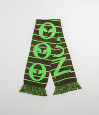 No Problemo Striped Scarf - Olive