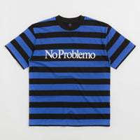 No Problemo Striped T-Shirt - Black Multi thumbnail