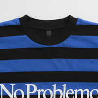 No Problemo Striped T-Shirt - Black Multi thumbnail