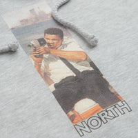 North Ali Super 8mm Hoodie - Heather Grey thumbnail