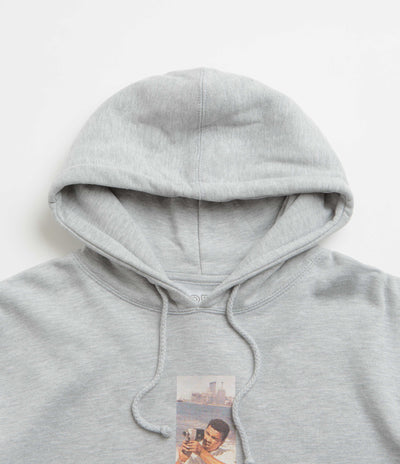 North Ali Super 8mm Hoodie - Heather Grey