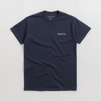 North Film Star Logo T-Shirt - Navy / White thumbnail