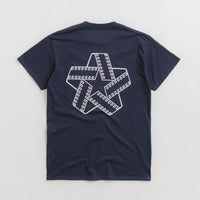 North Film Star Logo T-Shirt - Navy / White thumbnail