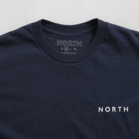 North Film Star Logo T-Shirt - Navy / White thumbnail