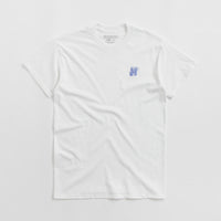 North N Logo Embroidered T-Shirt - White / Navy thumbnail