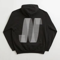 North N Logo Hoodie - Black / White thumbnail