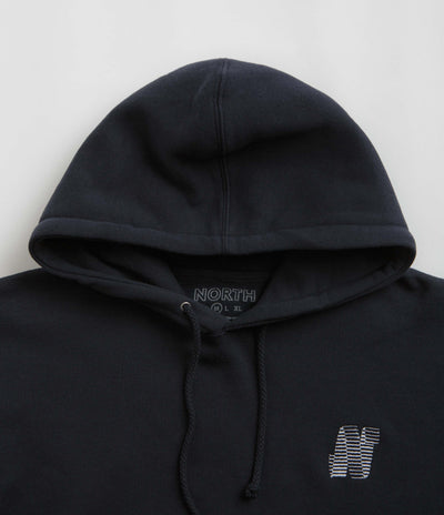 North N Logo Hoodie - Navy / White