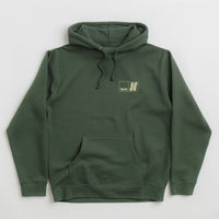 North N Logo Hoodie - Pine Green / Amber thumbnail