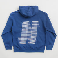 North N Logo Hoodie - Royal Blue / White thumbnail