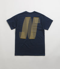 North N Logo T-Shirt - Navy / Amber / Smoke