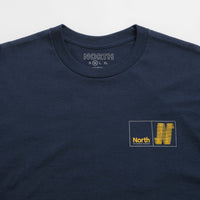 North N Logo T-Shirt - Navy / Amber / Smoke thumbnail