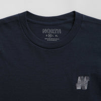 North N Logo T-Shirt - Navy / White thumbnail