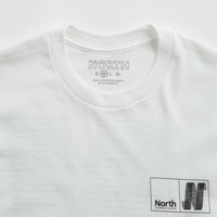 North N Logo T-Shirt - White / Black thumbnail