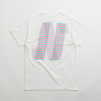 North N Logo T-Shirt - White / Blue / Red thumbnail