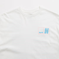 North N Logo T-Shirt - White / Blue / Red thumbnail