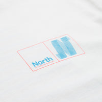 North N Logo T-Shirt - White / Blue / Red thumbnail