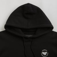 North Supplies Logo Hoodie - Black / White thumbnail