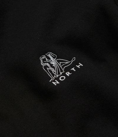 North Zodiac Logo Hoodie - Black / White