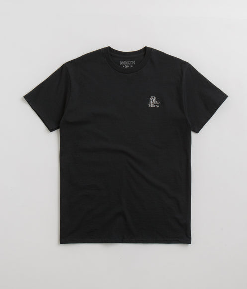 North Zodiac Logo T-Shirt - Black / White