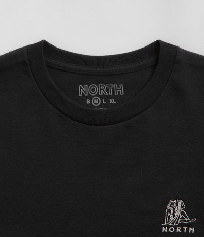 North Zodiac Logo T-Shirt - Black / White